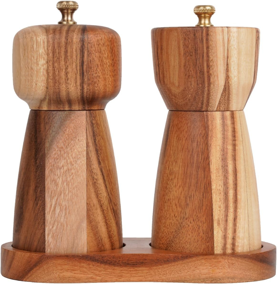 Set Macina Sale e Pepe Design Moderno con Base | Smerigliatrice Ceramica