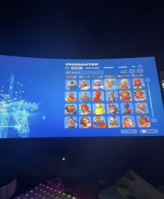 Fortnite Epic Games Xbox Character Selection Screen Character Customization
