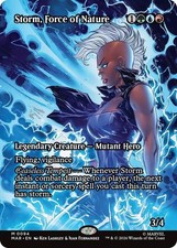 1x Storm, Force of Nature Borderless Foil (Marvel Universe Eternal-Legal)