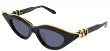 Valentino V-GOLDCUT-II-VLS-114A sunglasses col. Black/Gray lenses size 49 new
