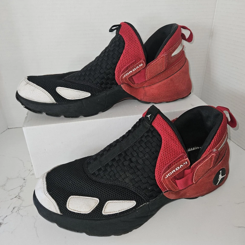 Jordan Trunner LX OG Zapatos Para Hombre Talla 11.5 Negro Rojo Blanco Entrenamiento 905222-001 Foto 2 de 4