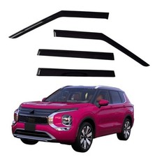 Window Visors Rain Guards Compatible with 2022-2025 Mitsubishi Outlander, Out 