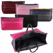 Hot Women Insert Handbag Organiser Purse Large Liner Organizer Tidy Bag Travel