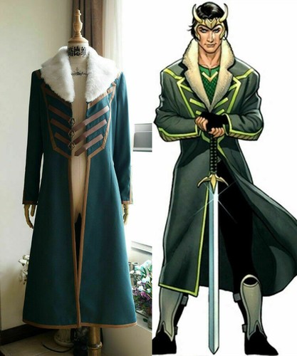 NEW! Loki: Agent of Asgard Cosplay, Loki Coat Costume/0 - Picture 6 of 6