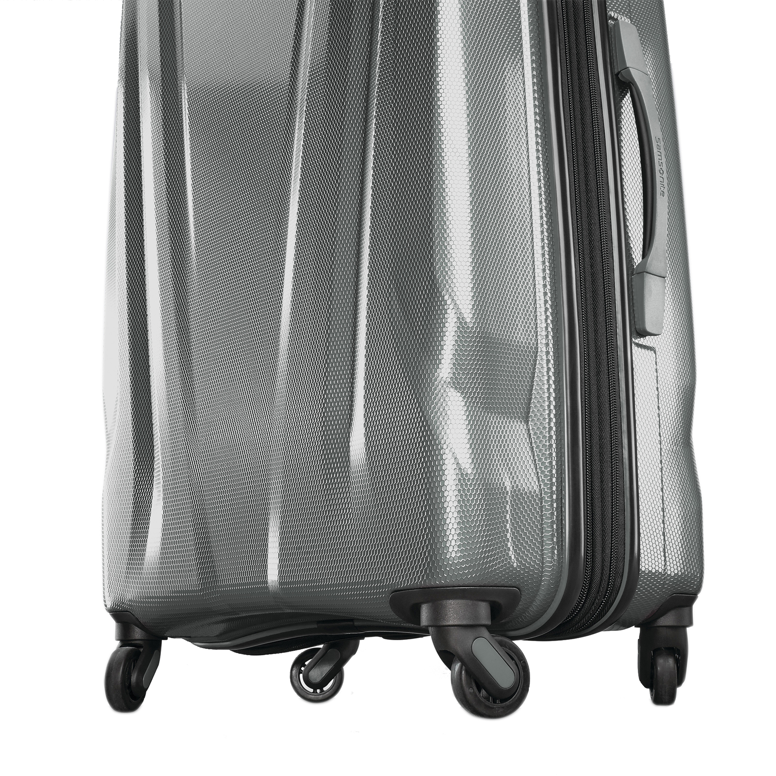 Samsonite SWERV DLX 28In Hardside Spinner Luggage w/TSA Lock, Silver