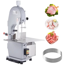 1100W Commercial Meat Bone Cutting Machine Meat Cutter Electric Bandsaw Machine