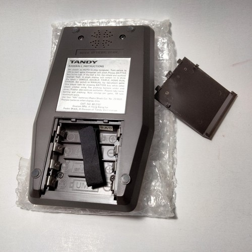 Tandy Electronic 2-Player Baseball Game Hand Held In Box - Picture 5 of 14