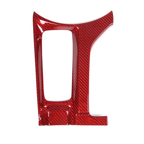 Red Dry Carbon Multimedia Button Frame Cover For Mazda MX-5 Miata ND 2016-2023 - Picture 9 of 12