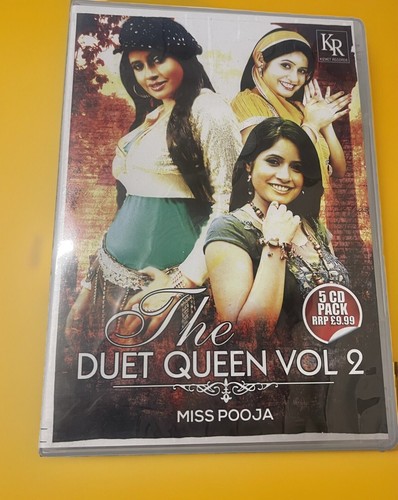 The Duet Queen Vol 2 Miss Pooja- 5 Cd Pack- Hindi Pakistani Bollywood Music - Picture 4 of 6