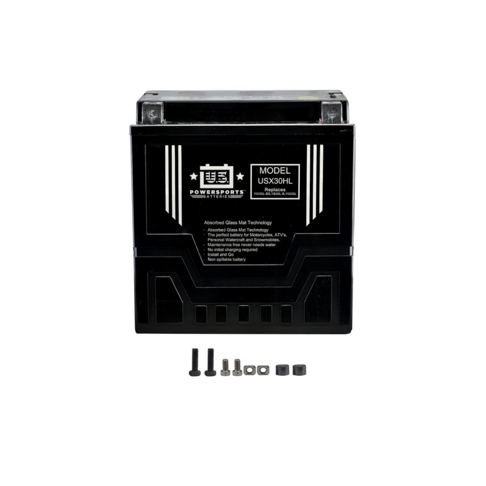 AGM Battery for HARLEY ROAD 1580 KING CLASSIC FLHRC (FR) 2010 US Powersport