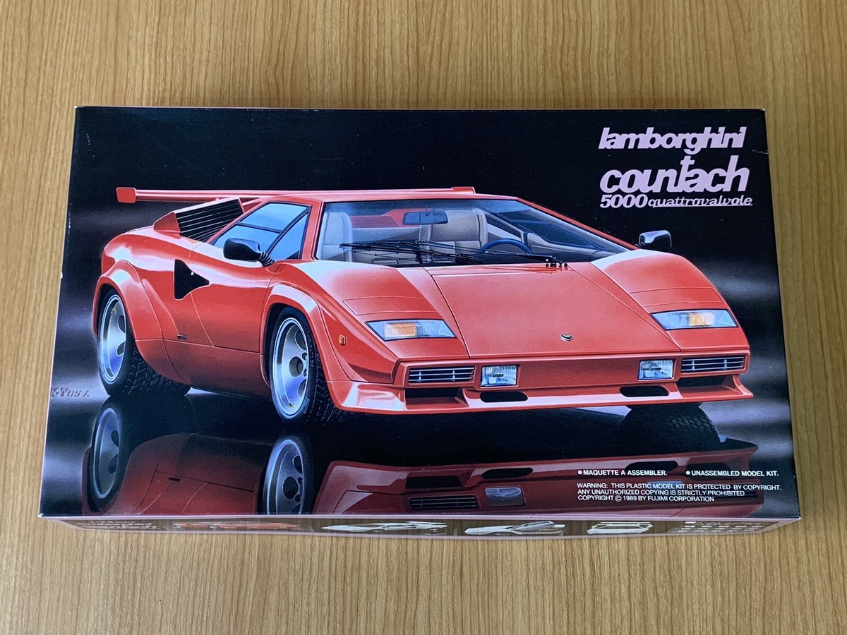 1989 Fujimi Japan Lamborghini Countach 5000 Quattrovalvole Special
