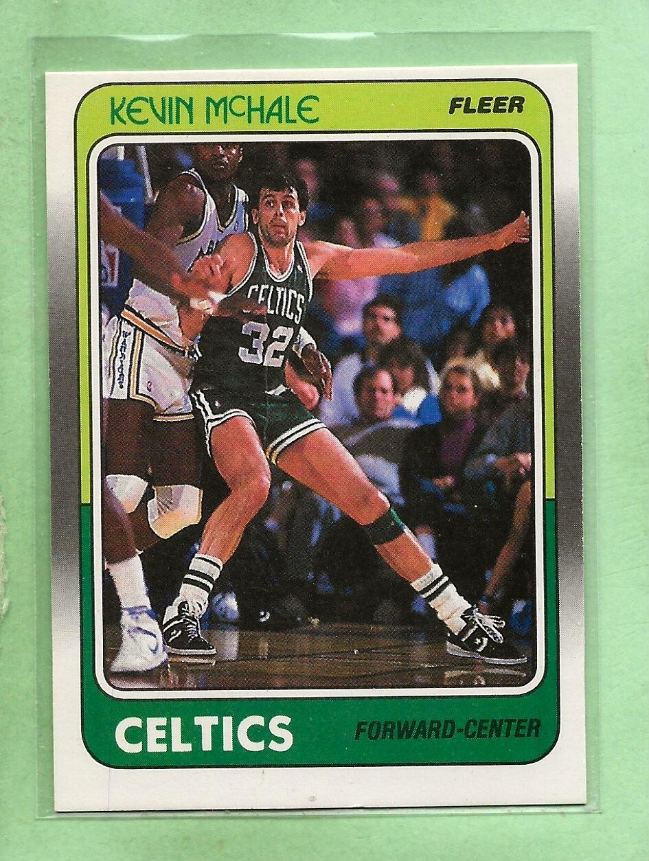 KEVIN McHALE -1988-89 Fleer - #11 - Celtics - Comb. Shipping