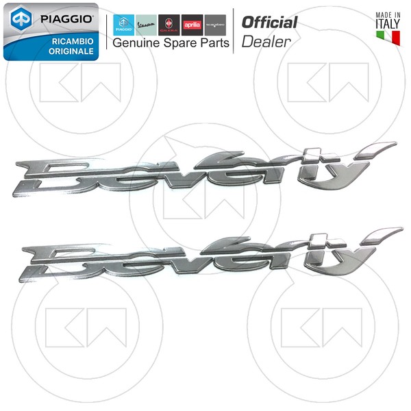 Paar Markierungen Klebstoff Original Piaggio Beverly Sport Touring 350 2011-2014-image