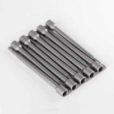 (10-Pcs) 6'' Long 5/16'' Magnetic Nut Setter 1/4'' shank Quick Release, DRIPN6-516