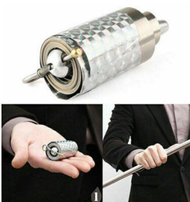Tasche Staff Tragbar Kampfsport Magic Metallstab Selbstverteidigung 110cm StickZ