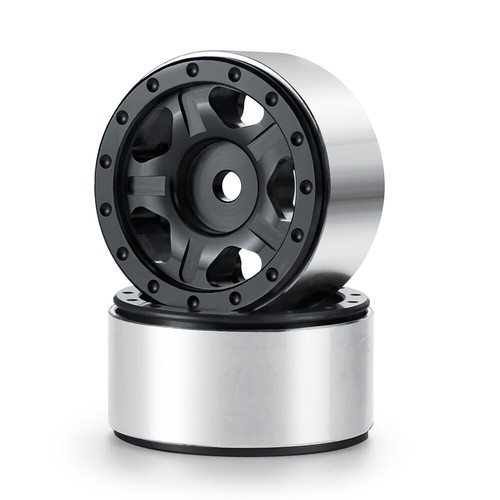 4PCS Metal 1.0" Beadlock Wheels Rims for 1/24 Axial SCX24 FCX24 RC Crawler Car - Picture 8 of 40