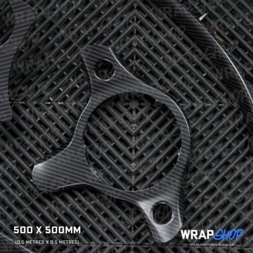3M MATTE/SATIN CARBON FIBRE Wrapping Vinyl (500 x 500mm) - Picture 2 of 4