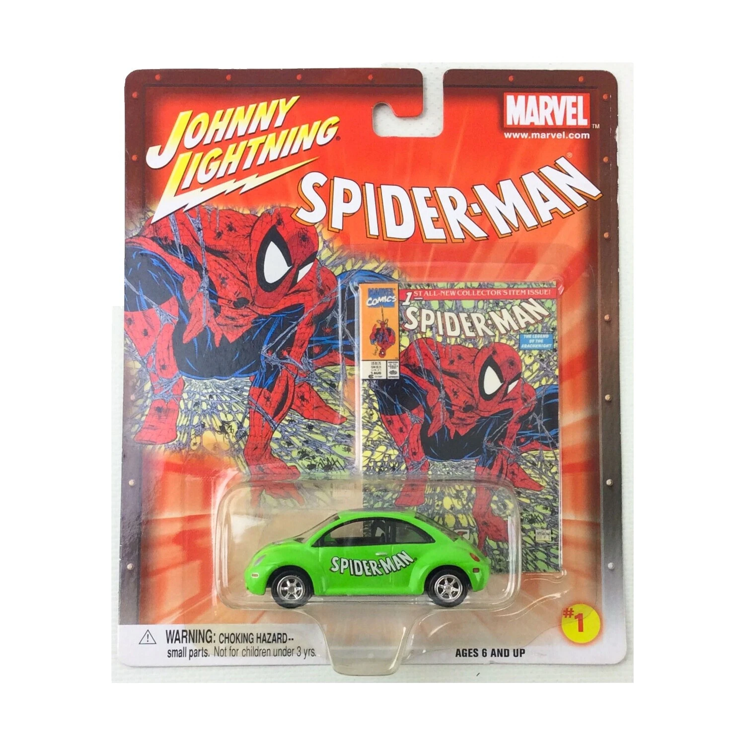 Автомобили автомобили Spider-Man масштаб 1:64