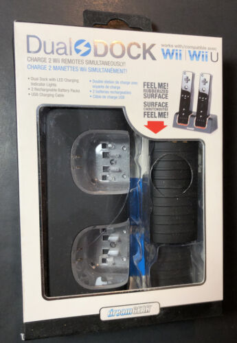 DreamGear Dual Charging Dock for Wii Remotes NEW - 第 1/5 張圖片