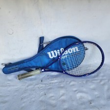 Wilson Graphite Aggressor 8.5 si 95 Tennis Racquet 4 1/2" High Beam Serious BAG