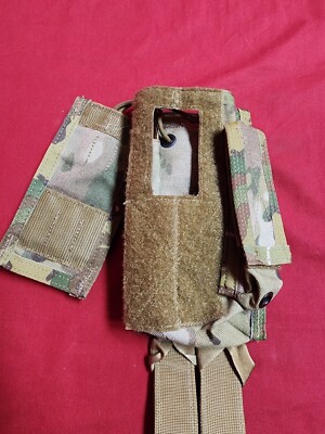 Paraclete MultiCam MBITR Radio Pouch MOLLE/PALS Chem Light