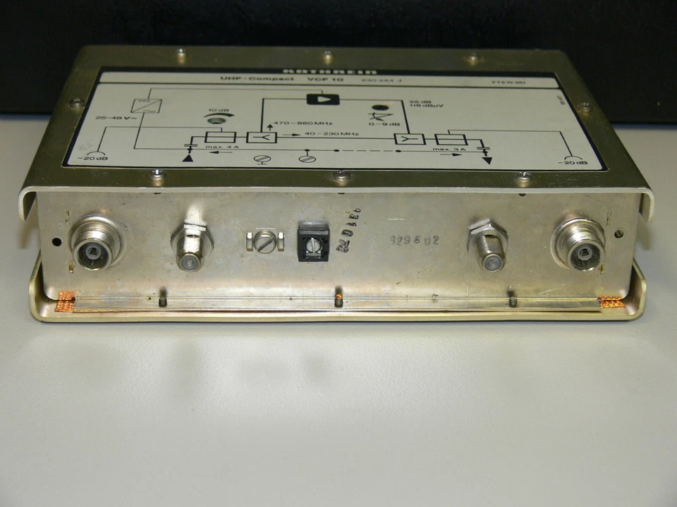 KATHREIN VCF 10 Maxi Compact UHF Antennenverstärker 860 MHz 25dB - Bild 4 von 4