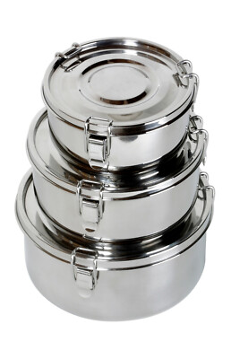 BasicNature Edelstahl 'Food Container'