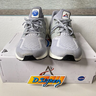 Size 14 - Adidas NASA x UltraBoost DNA Halo Silver FX7972  display picture 1