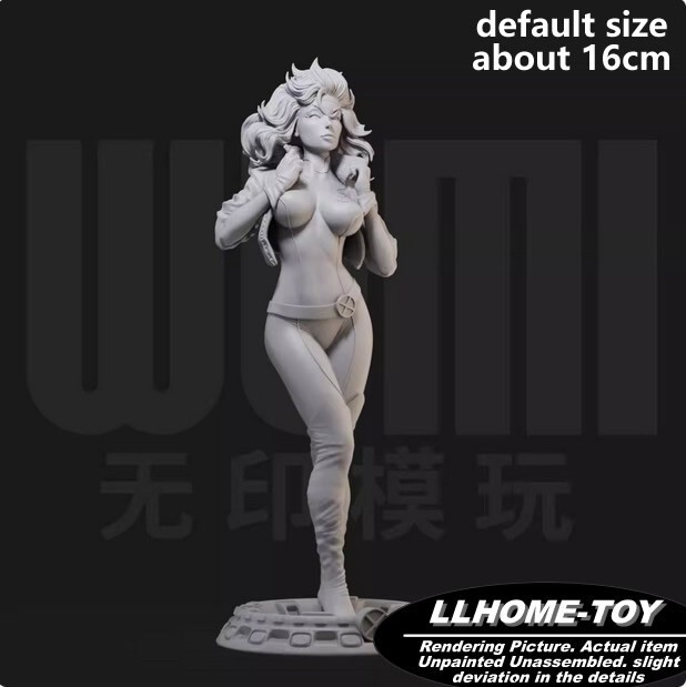Anime Superhero Rogue Comic Style Resin 3D Print GK Figure DIY Model