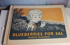 Blueberries for Sal by Robert McCloskey Hardcover 1976
