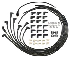 Accel 4041K Super Stock Universal 8mm Spark Plug Wire Set - Black 90° Boots