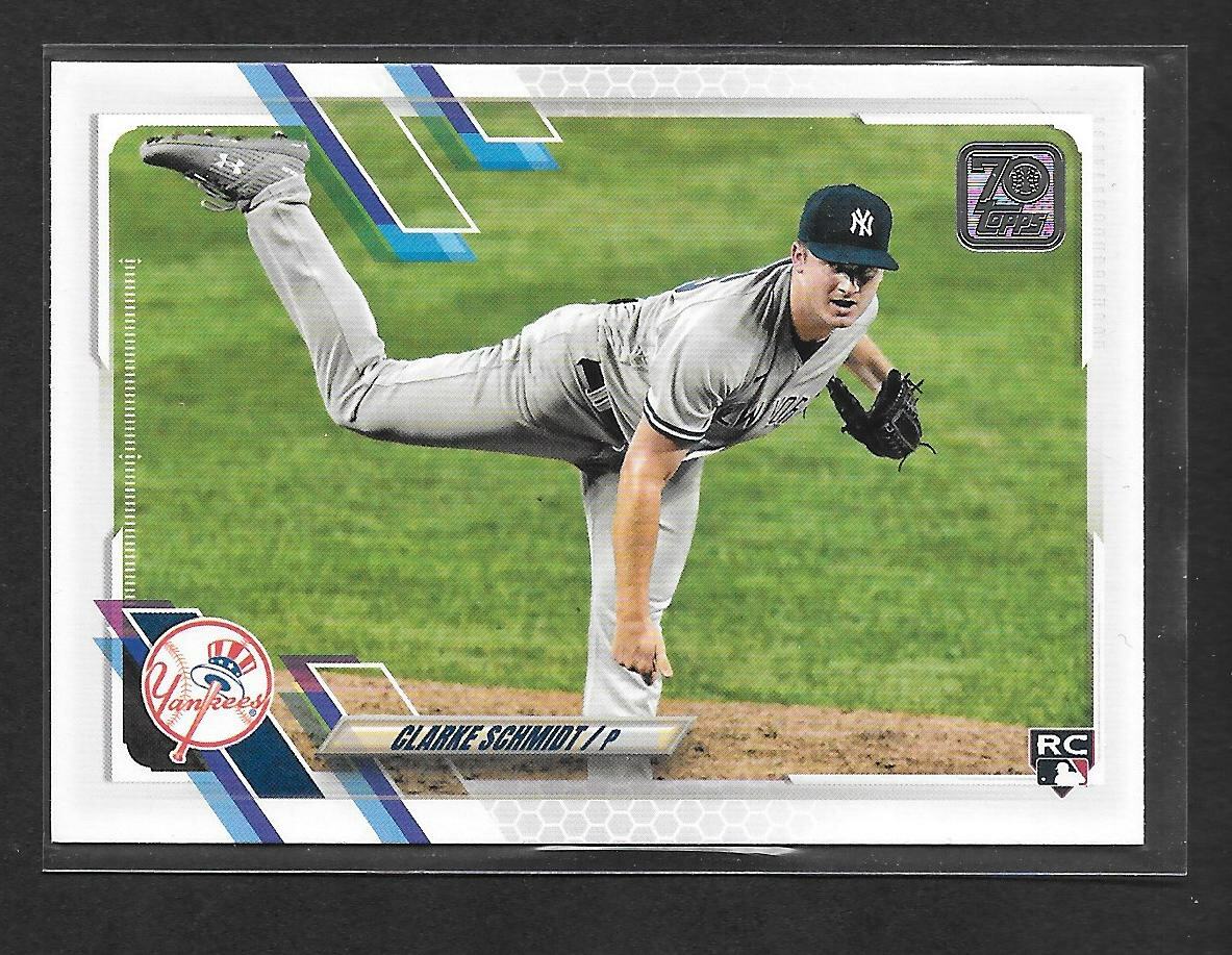 CLARKE SCHMIDT RC 2021 Topps Series 2 SP Variation -NEW YORK YANKEES- #456