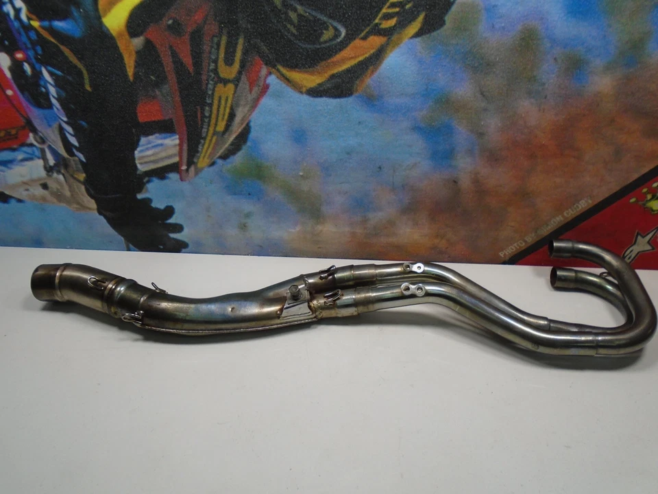 Tubo de escape KTM EXC 250 2003 03 EXC250 4 tiempos Foto 2 de 4