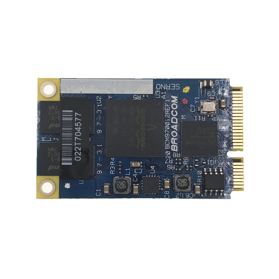 2pcs/lot BCM970012 HD Decoder AW-VD904 Mini PCIE Card for TV Netbooks ...