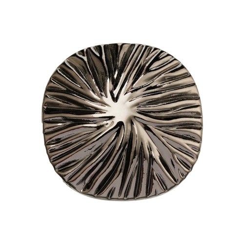 5pcs Textured Metal Buttons, Decorative Square Design for Clothing Sewing Crafts - Picture 5 of 5
