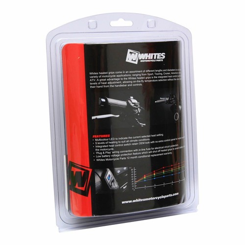 WHITES HEATED GRIPS - ATV 130mm 7/8" - Picture 3 of 3
