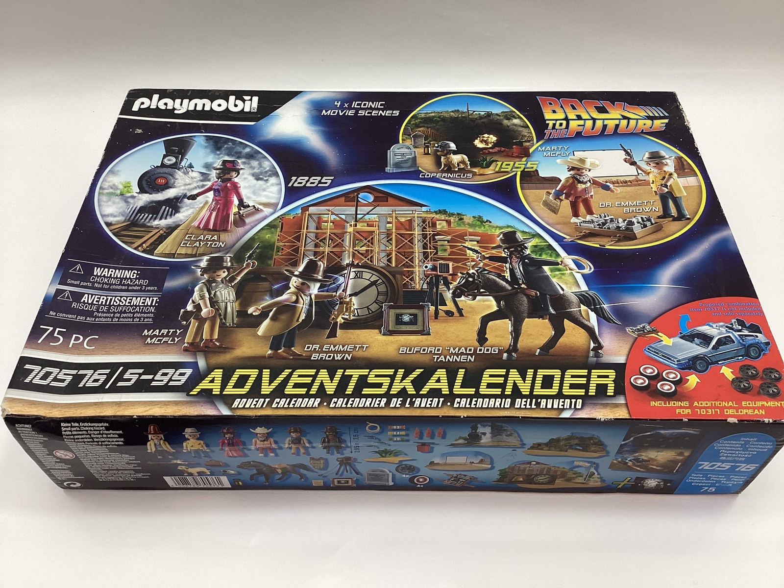 Juguetes Playmobil Back To The Future Calendario De Adviento