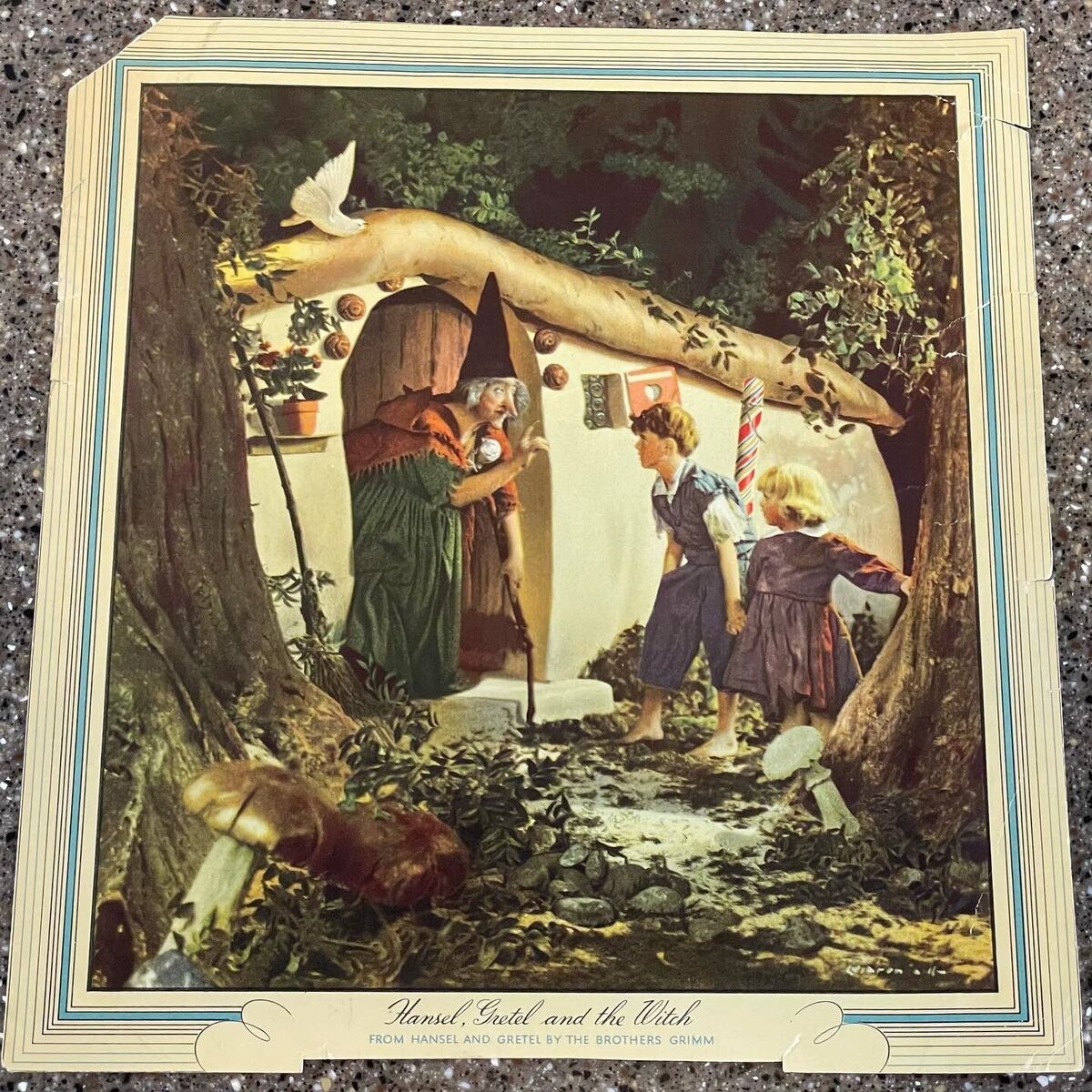 Fairy Tales Hansel and Gretel Print