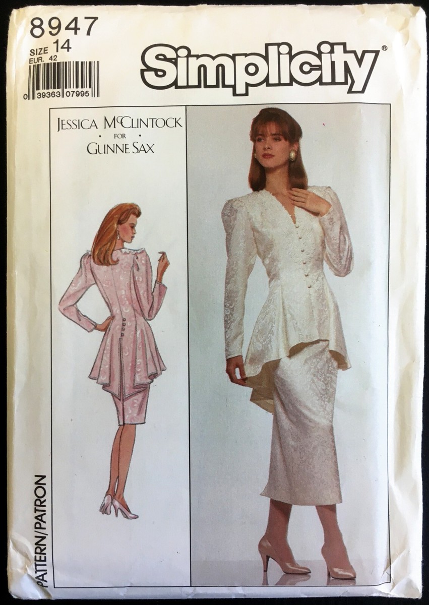 UC Sz 14 B 36 Jessica McClintock Gunne Sax Skirt Jacket UC Sz 14 B 36 Jessica McClintock Gunne Sax Skirt Jacket