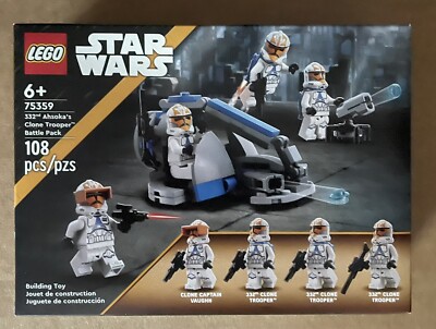 LEGO 75359 332nd Ahsoka's Clone Trooper Battle Pack IN HAND SHIPS