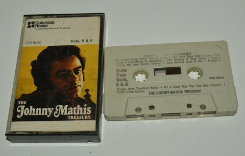 NICE Vintage Johnny Mathis Treasury Vol 5 & 6 Cassette Tape MCA - Picture 5 of 5