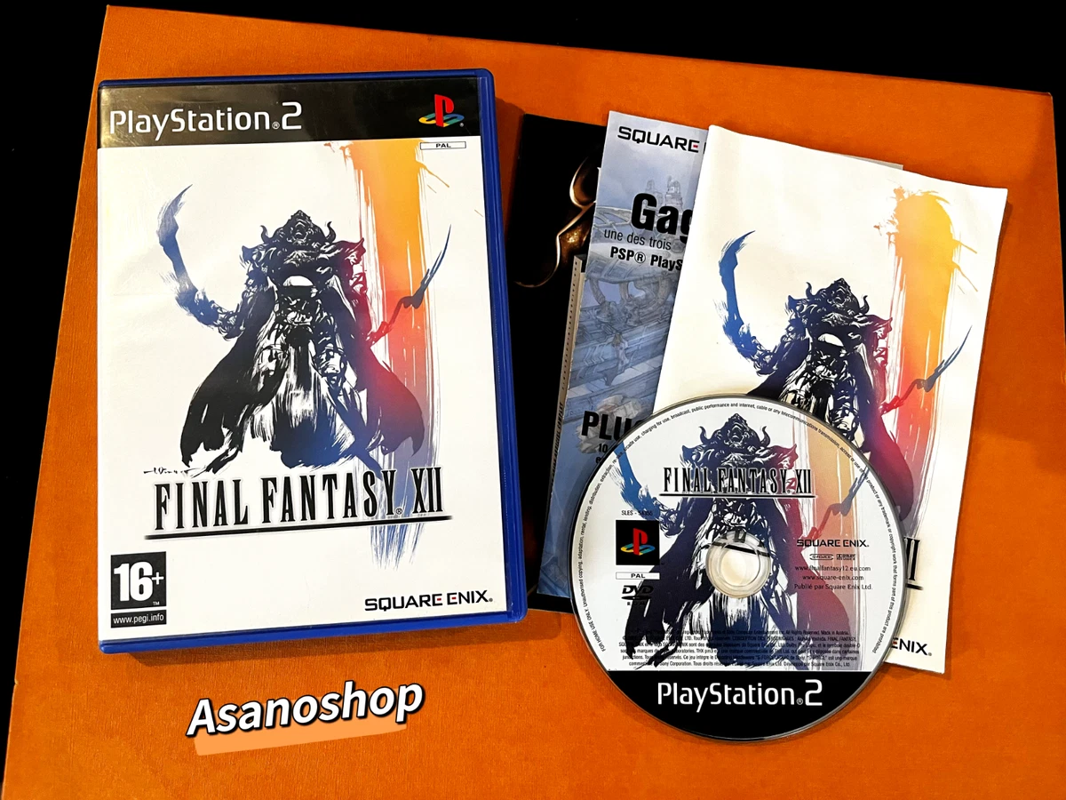 Final Fantasy XII Sur PlayStation 2 – Manuel Inclus, état Très Bon (PAL)