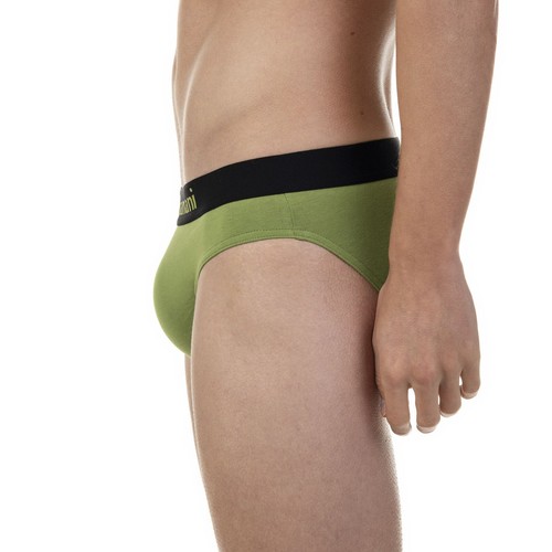 Paquete de 2 braguitas BRUNO BANANI FLOWING S - XXXL verde kiwi 4852 - Imagen 4 de 4