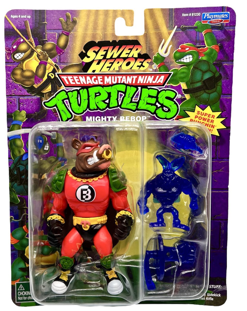 Retro Teenage Mutant Ninja Turtles Action Figure Bebop Sewer