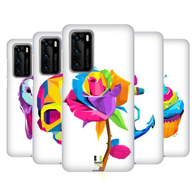 HEAD CASE DESIGNS CUBIST POP ART SOFT GEL CASE FOR HUAWEI PHONES 4