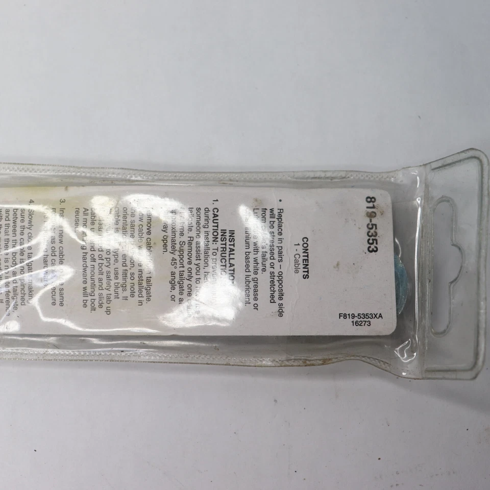 Cable puerta trasera Napa 819-5353 Foto 4 de 4