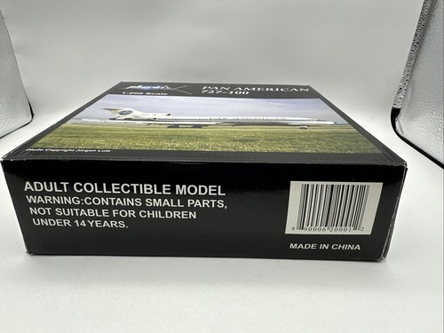 PHOENIX MODELS PAN AMERICAN BOEING 727-100 (N357PA) 1970S COLORS 1:200 DIECAST - Picture 20 of 22