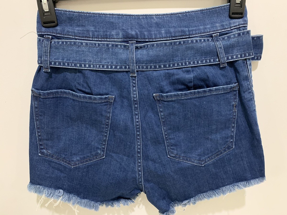 Shorts Express Womens Paper Bag Shortie Extreme High Rise