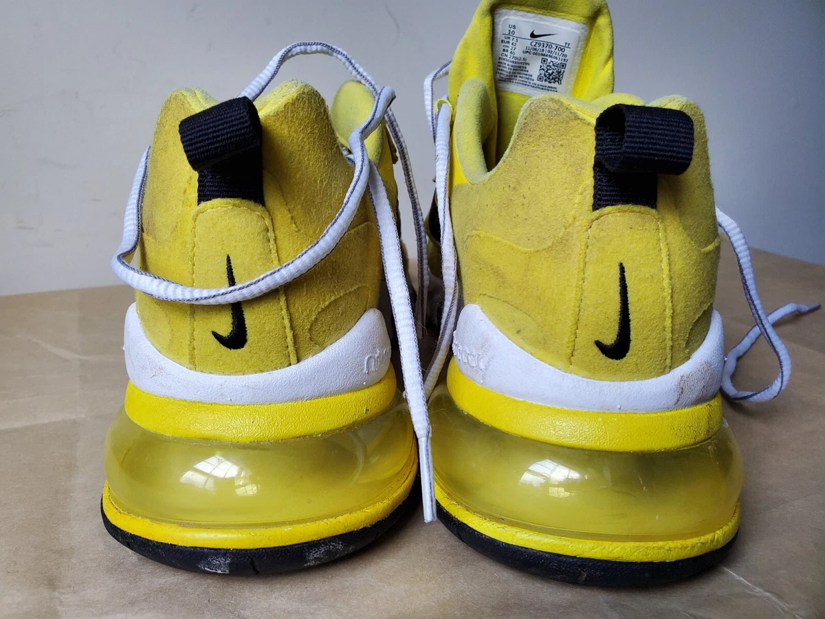 Air max 27 react best sale yellow