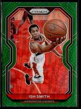 2020-21 Panini Prizm Green Prizm Ish Smith #37 TS1